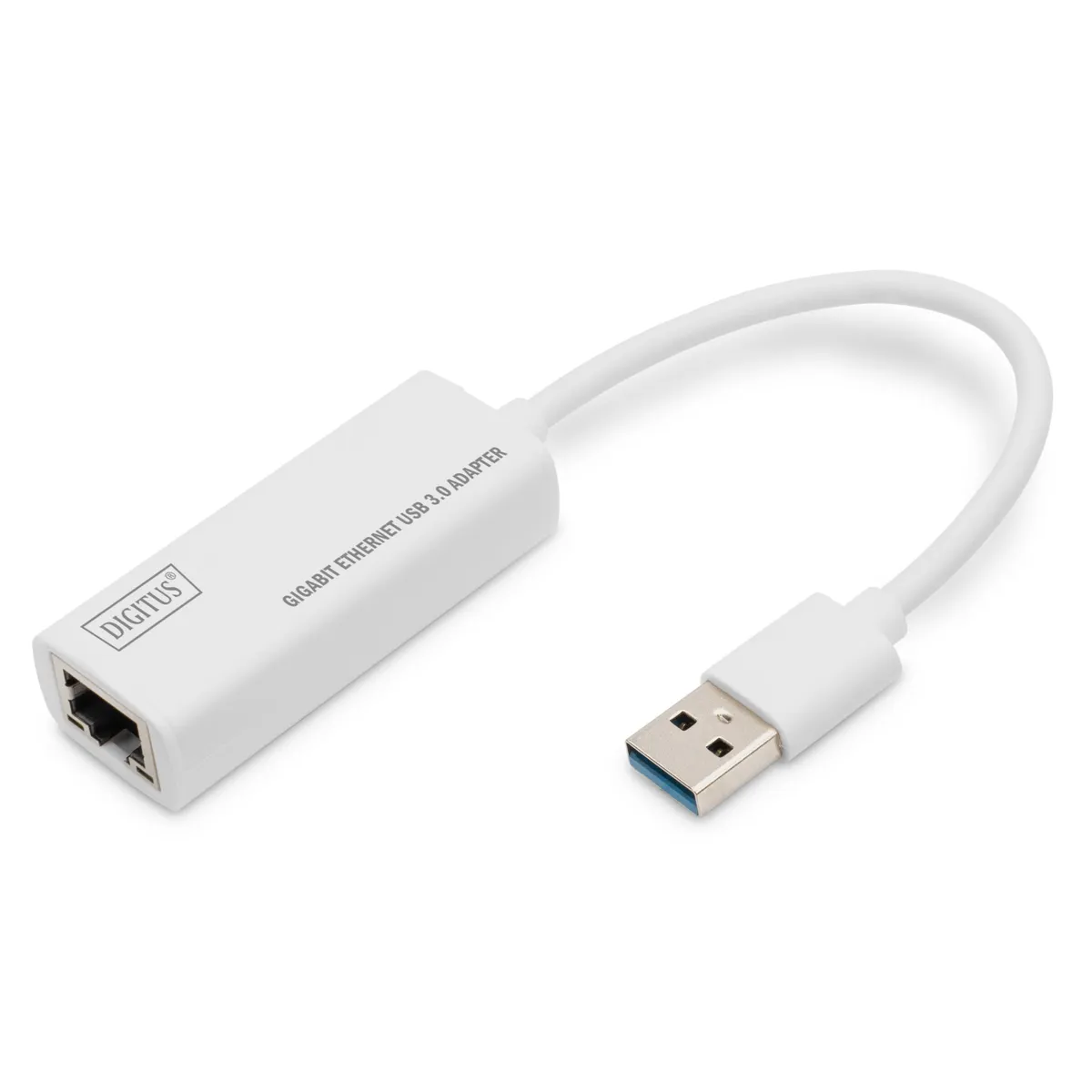 Assmann DN-3023 gigabites ethernet adapter USB 3.0 fehér Windows 7, Vista, XP és Mac OS 10.6-10.7 IEEE 802.3, 802.3ab, 802.3az, 802.3u #1