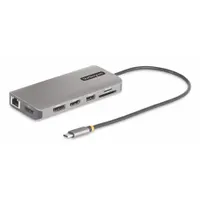 Startech.com 154B-USBC-MULTIPORT Usb-C többportos dokkolóállomás HDMI DP Ethernet 10 100 1000 Mbps SD MicroSD PD 100 W
