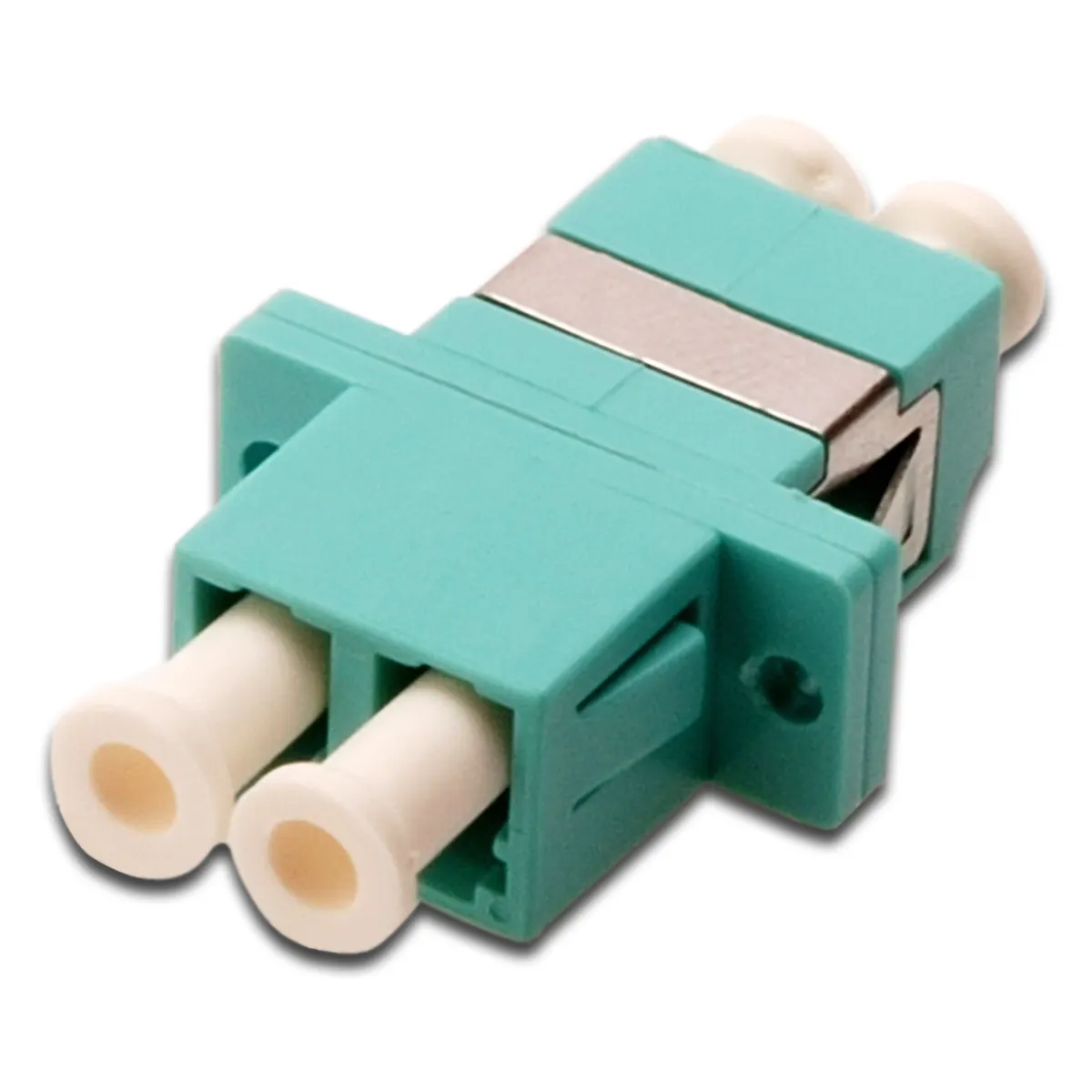 Assmann DN-96009-2 optikai csatoló duplex LC-LC MM OM3 aqua kerámiás hüvely #1