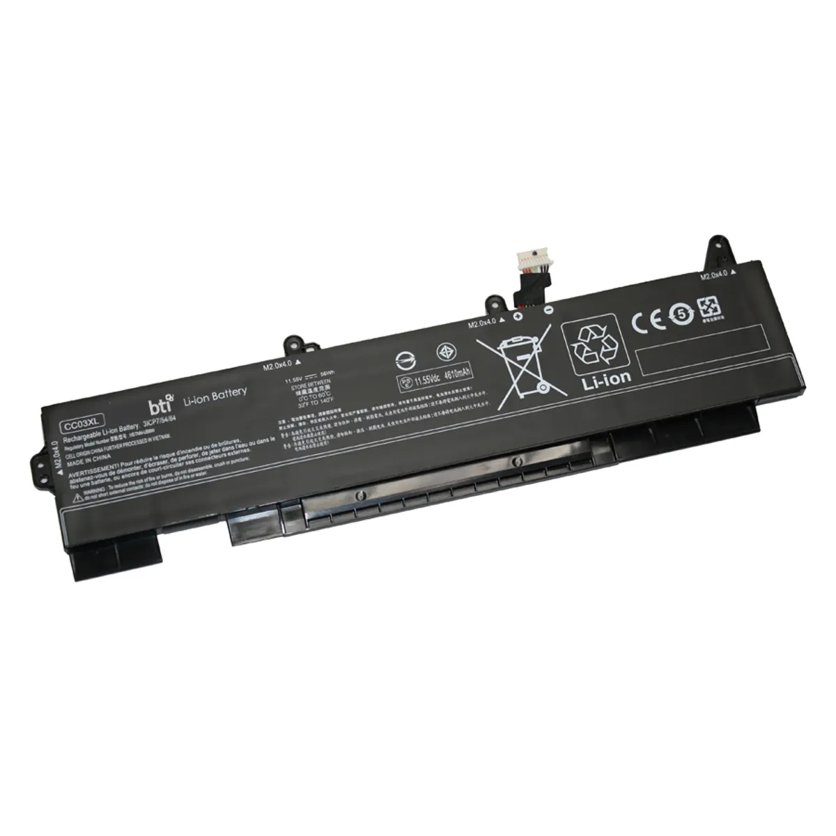 Origin Storage L77991-005-BTI BTI 3C akkumulátor 11.55V 68Wh 5850mAh Li-ion Fekete kompatibilis HP 850 G7 G8 #1