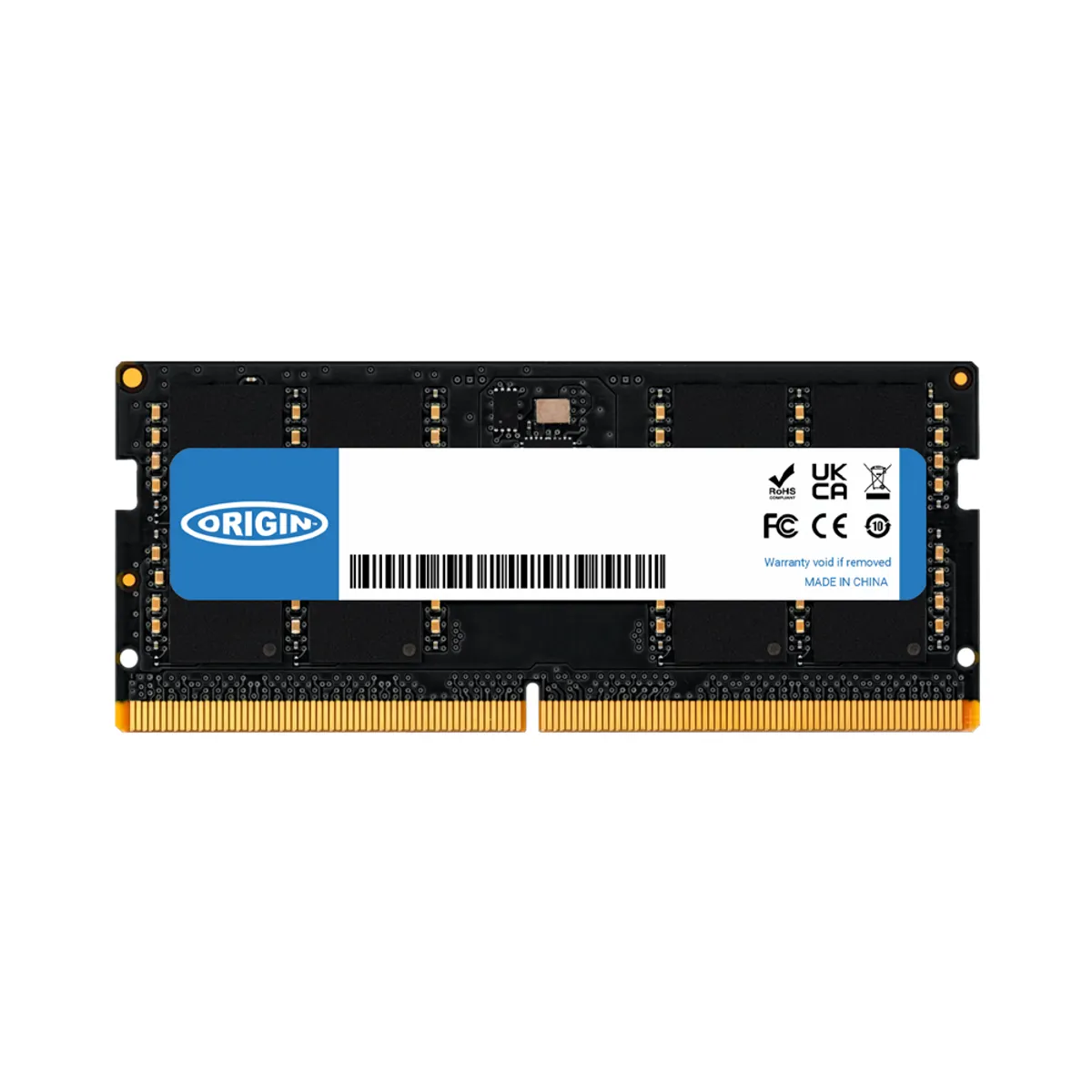 Origin Storage OM32G55600SO1RX8NE11 32gb ddr5 5600mhz sodimm 262-pin 1rx8 non-ecc 1.1v #1