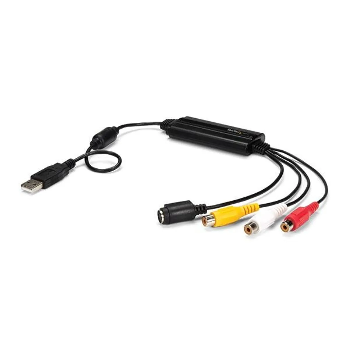 Startech.com SVID2USB232 USB videó rögzítő adapter, S-Video és Composite bemenet, 2 x RCA audio, USB A kimenet, 720x576 #1
