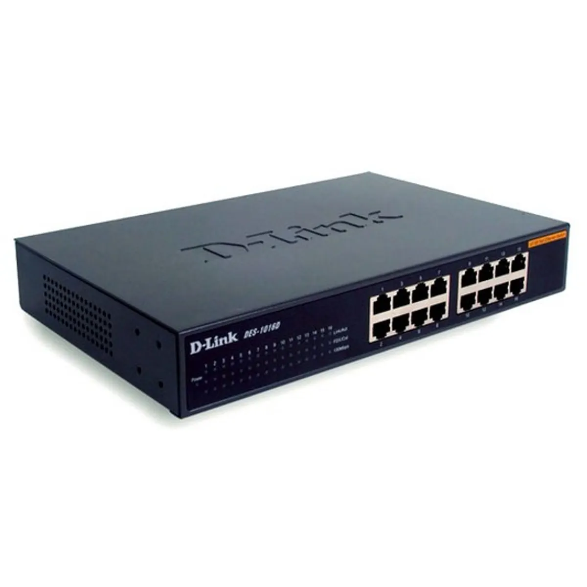 D-Link DES-1016D/E 16-portos 10/100-as asztali switch, nem menedzselt #1