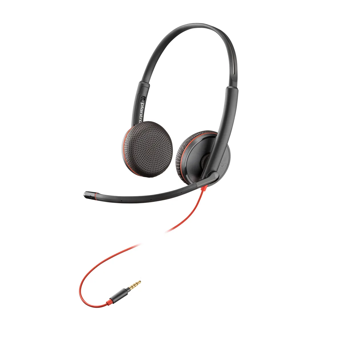 Poly 7S4M7AA Blackwire C3225 Top vezetékes sztereó fejhallgató Fekete irodai használatra #1