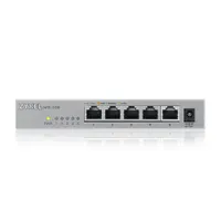 Zyxel XMG-105-ZZ0101F XMG-105 5x2,5GbE 1x SFP 10G uplink nem menedzselhető asztali switch PoE 60W