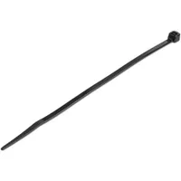 Startech.com CBMZT6B nylon kötöző 150 mm, 4 mm fekete 100 db kioldható UL TAA