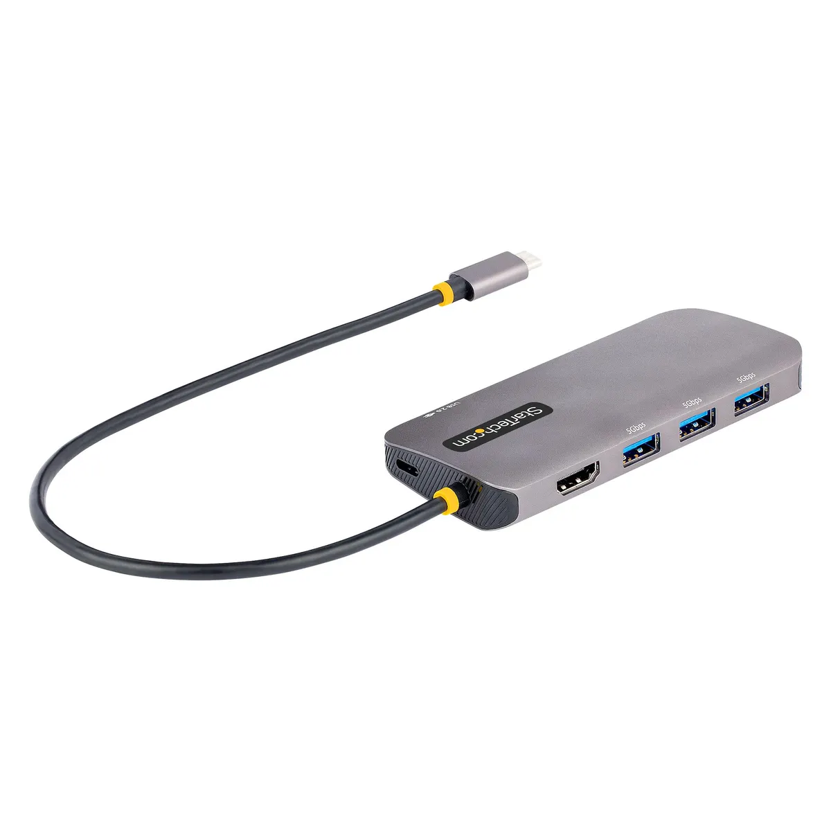 Startech.com 127B-USBC-MULTIPORT USB-C többportos adapter HDMI 4K60Hz, USB hub 5 Gbps, 100 W PD, Gigabit Ethernet #1