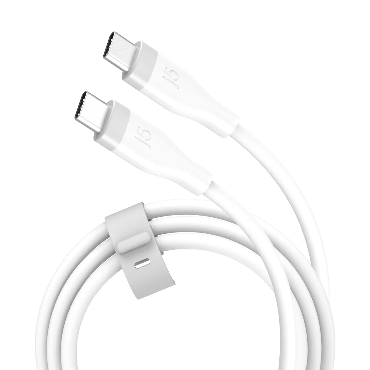 j5create JUCX17W-N USB-C kábel 1,8 m USB-C-USB-C, 0,48 Gbit/s, fehér #1