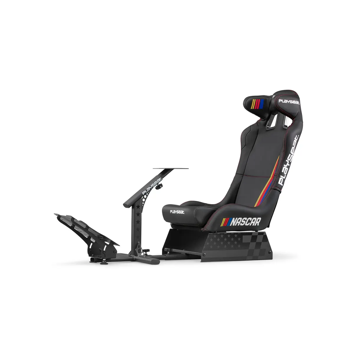 Playseat NAS.00226 Evolution Pro NASCAR Edition állítható kormány és pedál tálca 122 kg teherbírás 500 mm szélesség 980 mm mélység #1
