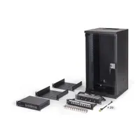 Assmann DN-49105-SET falra szerelhető állvány 12U 60 kg kábelvezérlés IP20 biztonsági kulcs