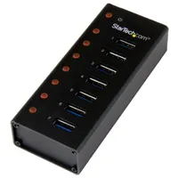 Startech.com ST7300U3M 7 portos USB hub USB 3.2 Gen 1 Type-B host 7x USB 3.2 Gen 1 Type-A alumínium ház 36 W max 100-240 V