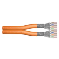 Assmann DK-1743-VH-D-1 Cat7 S-FTP duplex kábel 100 m narancssárga 1200MHz