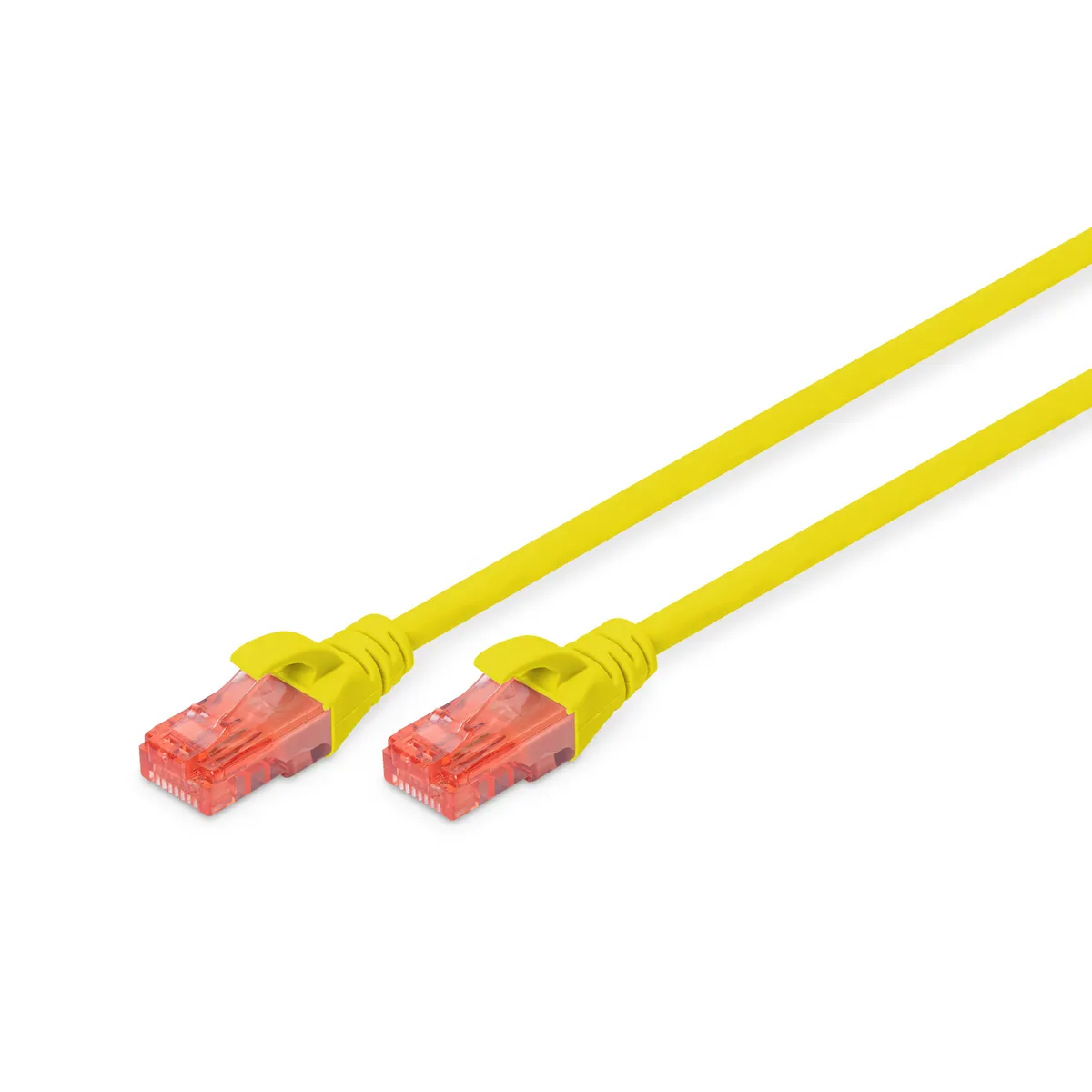 Assmann DK-1617-010/Y patch kábel cat6 u-utp 1 m sárga rj-45 rj-21 #1