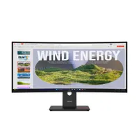 Lenovo 64AEGAT1EU ThinkVision T34WD-40 34" WQHD VA LED 3440x1440 21:9 120Hz 6ms 1500R HDR USB hub VESA