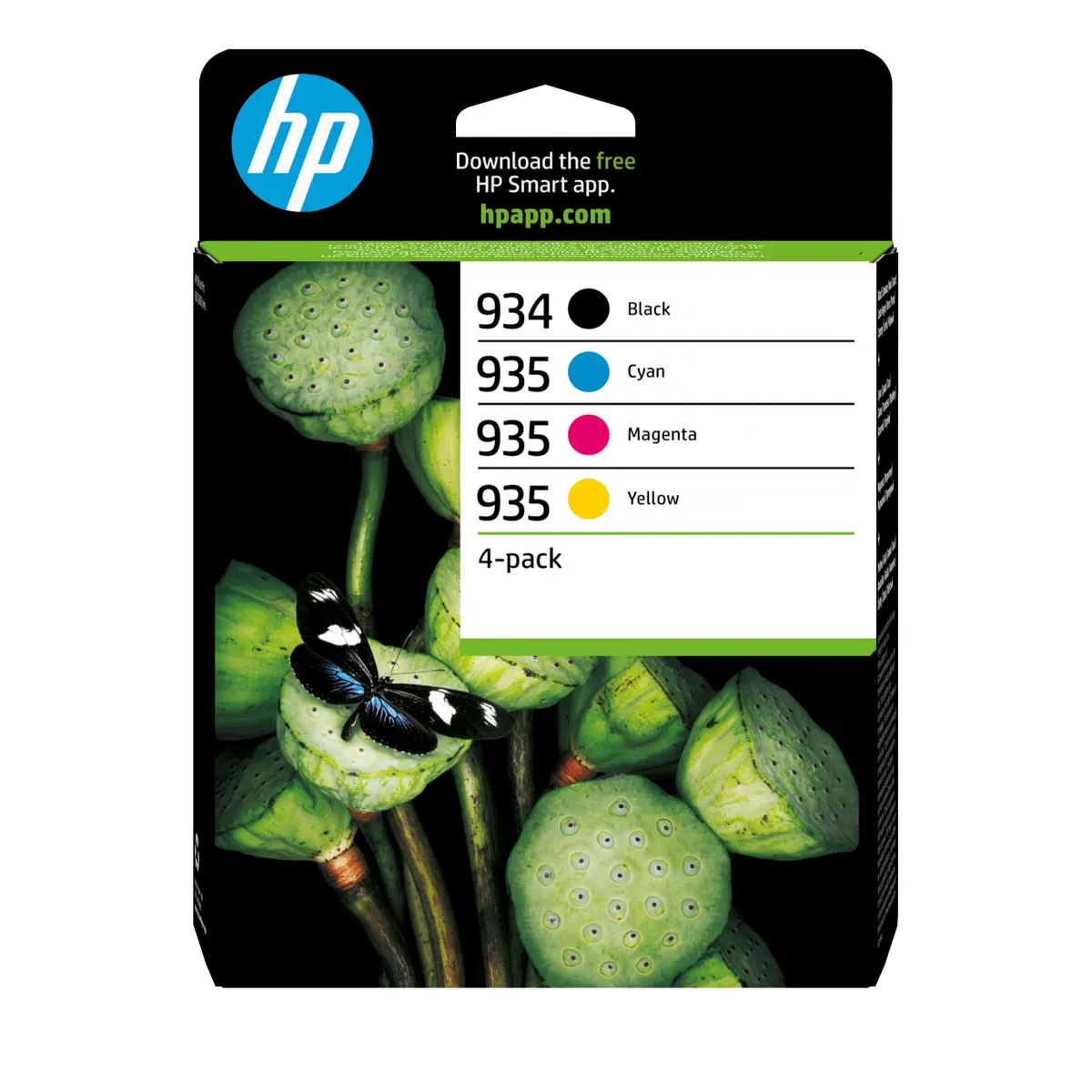 HP Inc. 6ZC72AE 934 fekete 935 CMY tintapatron 4 darabos csomag #1