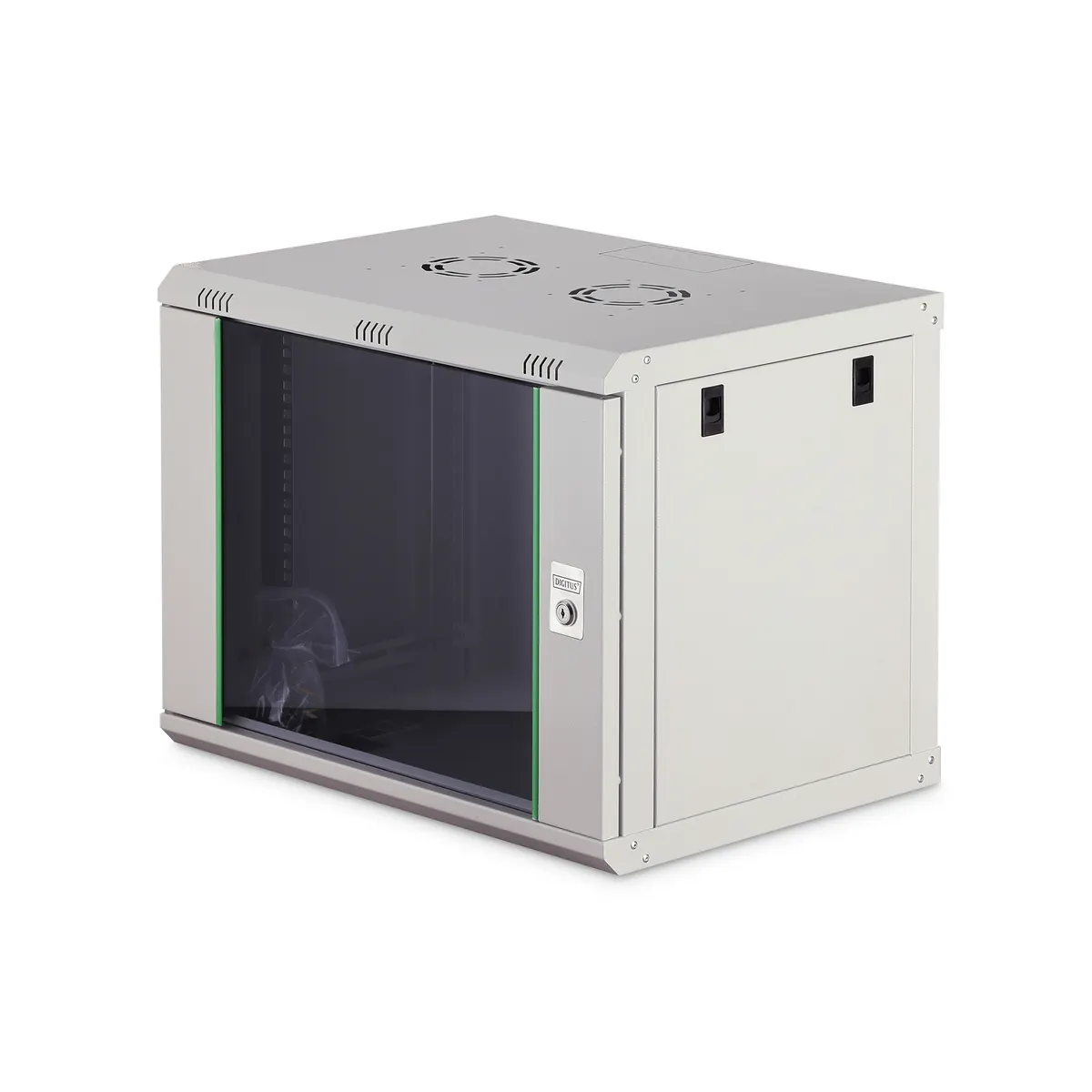 Assmann DN-19 09-U-EC falra szerelhető szekrény 9U 600x450 mm IP20 szürke #1