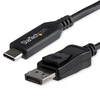 Startech.com CDP2DP146B USB-C DisplayPort adapter kábel 1,8 m 8K-HBR3 #1