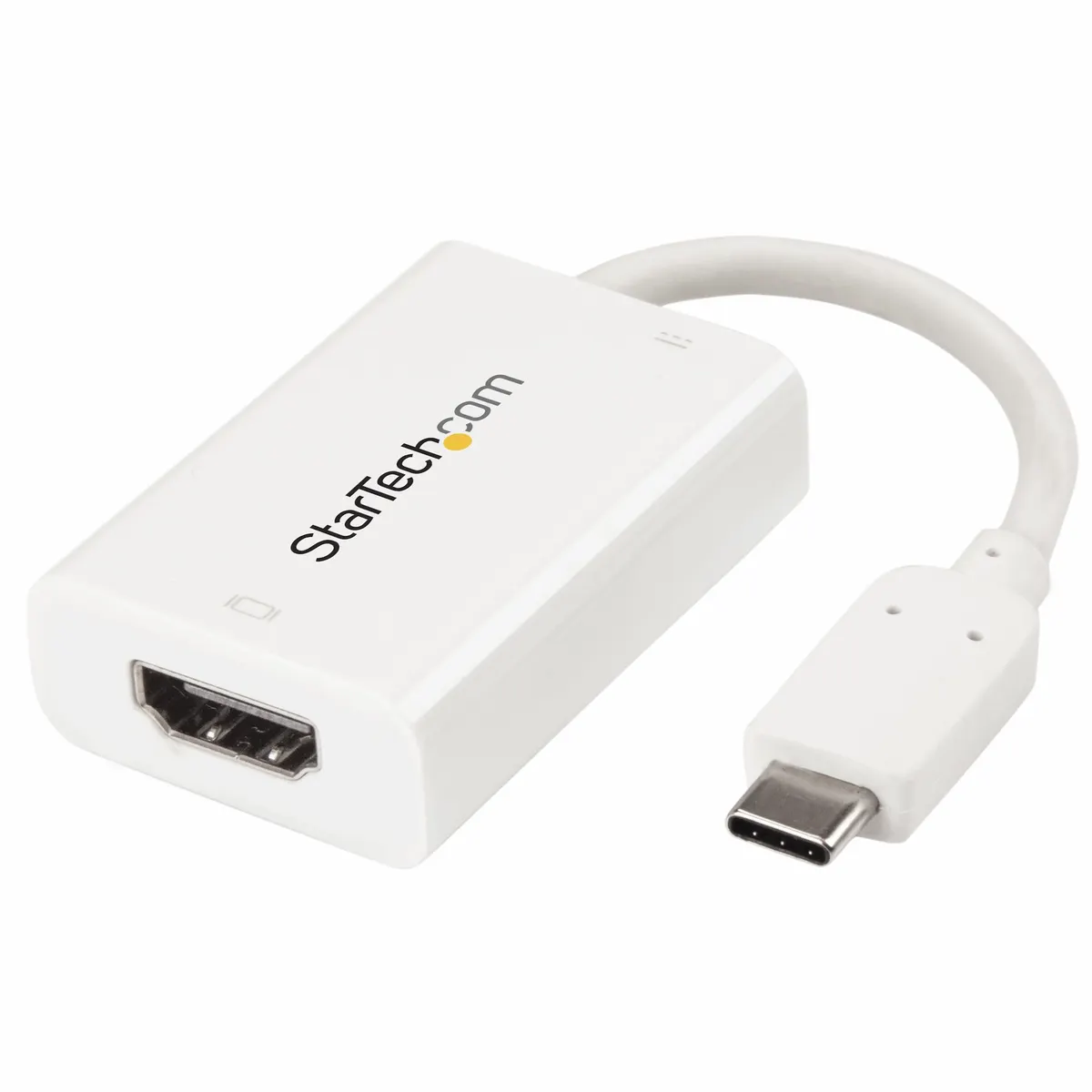 Startech.com CDP2HDUCPW USB-C to HDMI - Power Delivery fehér műanyag #1