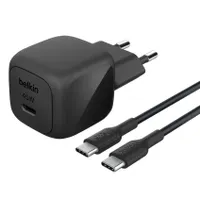 Belkin WCA013KQ1MBK-B6 BOOSTCHARGE 45W USB-C töltő PD PPS 1 m USB-C kábel fekete