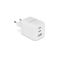 Dicota D32054 Compact GaN töltő 2x USB-C 20V fehér