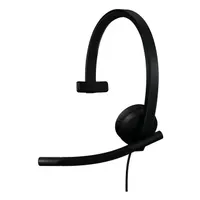 Logitech 981-001427 H570e fejhallgató USB-C Teams verzió mono fekete
