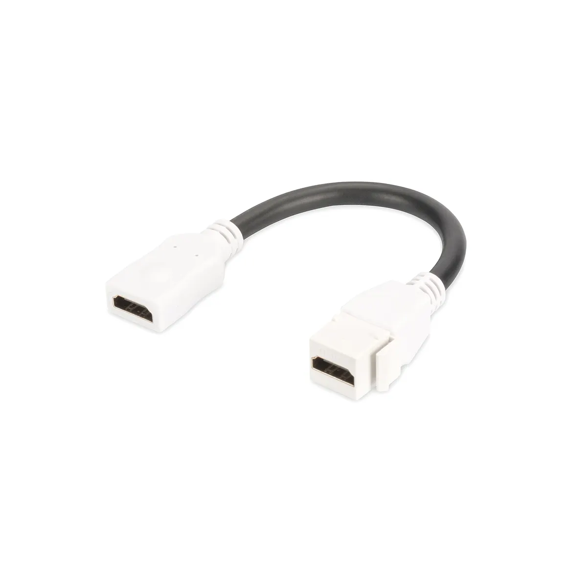 Assmann DN-93403 HDMI 2.0 keystone modul lapos fehér női HDMI csatlakozó #1