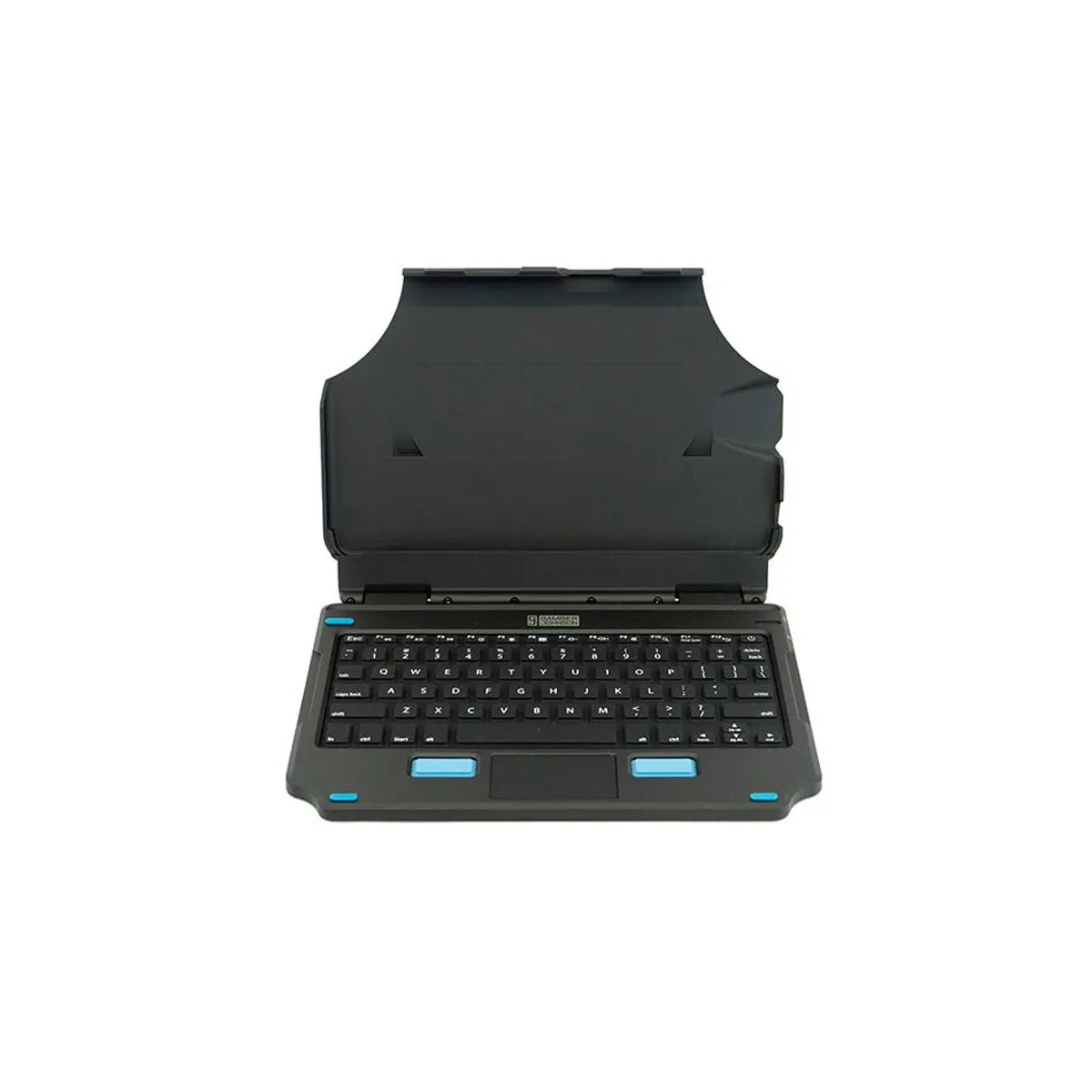 Gamber Johnson 7160-1789-01 Zebra ET4X 10" 2in1 csatlakoztatható billentyűzet UK angol érintőpad kompatibilis ET40-45 dokkolás pogo pin fekete #1