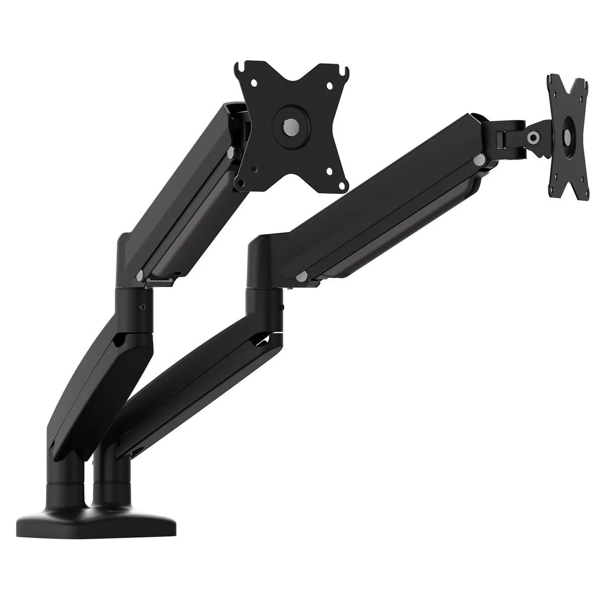 j5create JTSA102-N ergonómikus kettős monitor-állvány 16 kg terhelés 17"-32" VESA 75x75-100x100 tilt -45..90 fekete #1