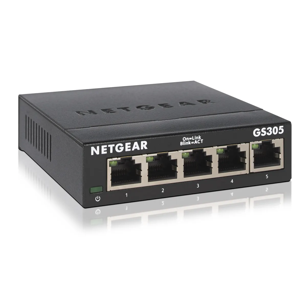 Netgear GS305-300PES GS305 5-portos gigabites unmanaged switch falra szerelhető #1