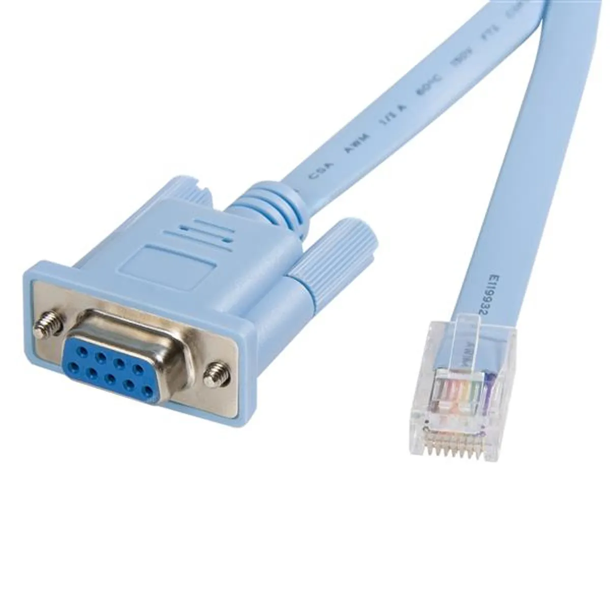 Startech.com DB9CONCABL6 RJ45-DB9 Cisco konzol kábel 1,8 m kék #1