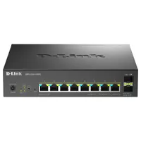 D-Link DMS-1250-10SPL/E 8x 2,5G BASE-T PoE 240W és 2x 10G SFP Plus