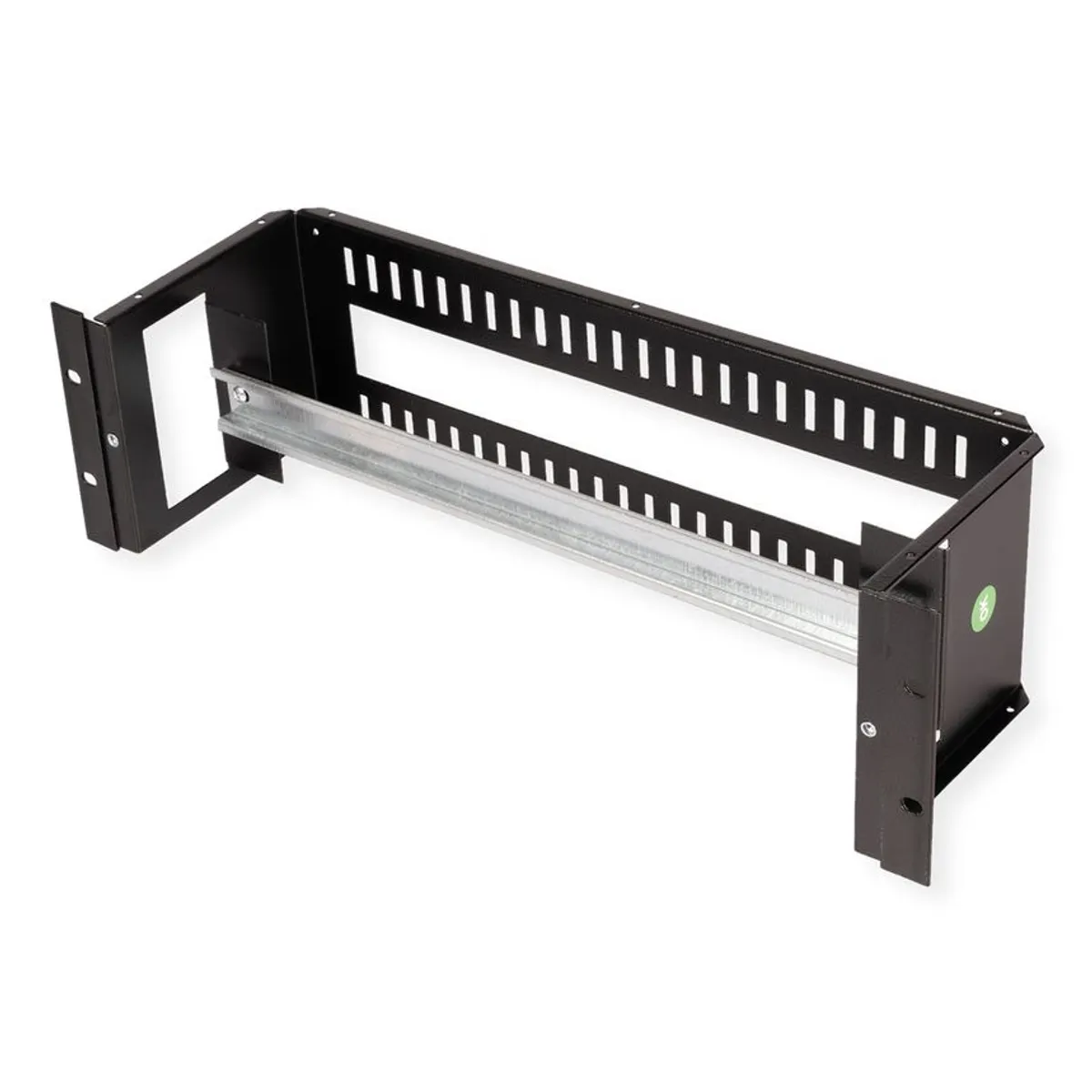 Roline 26.21.0267 rack sín acél fekete 133x482x123 mm #1