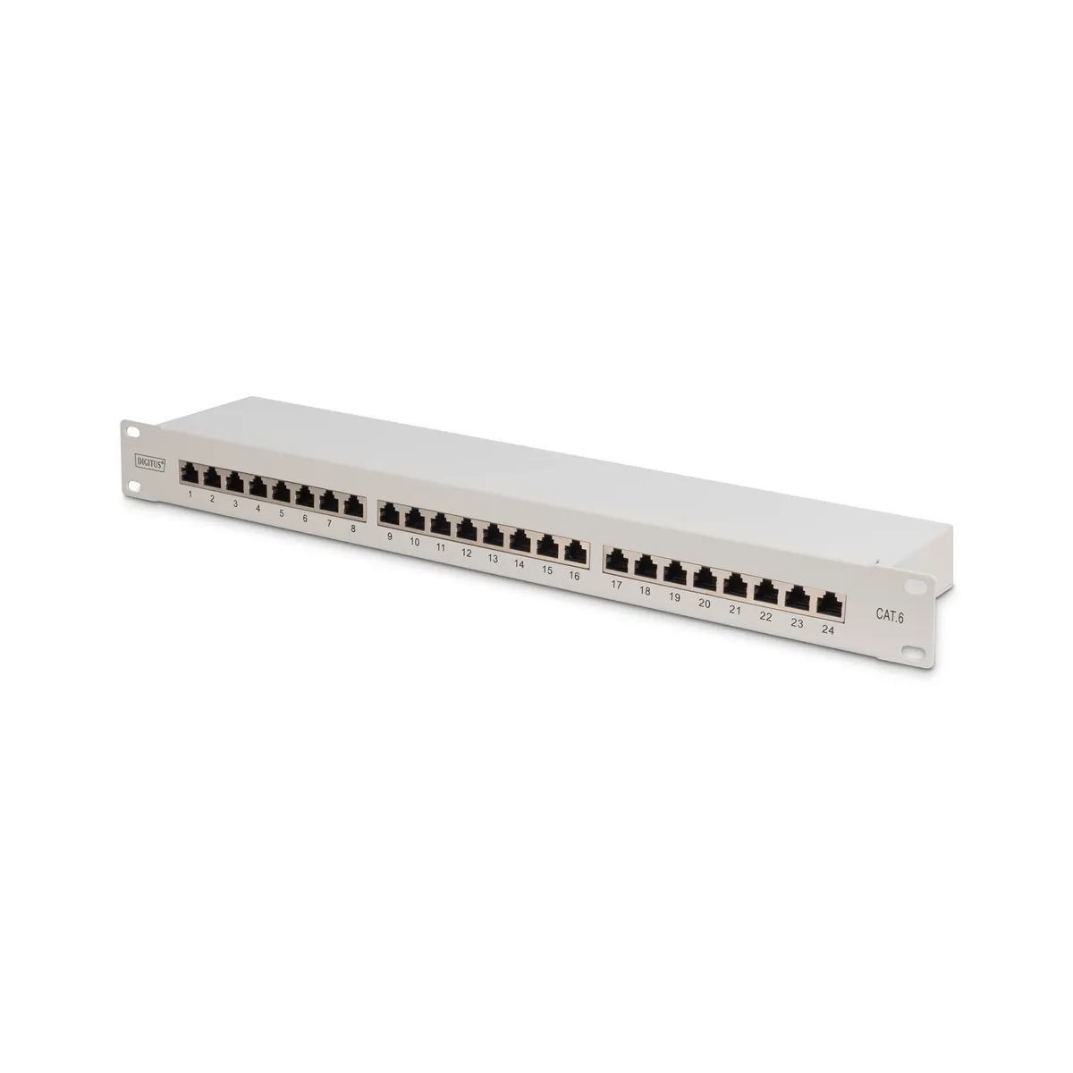 Assmann DN-91624S patch panel 1U cat6 árnyékolt RJ-45 #1