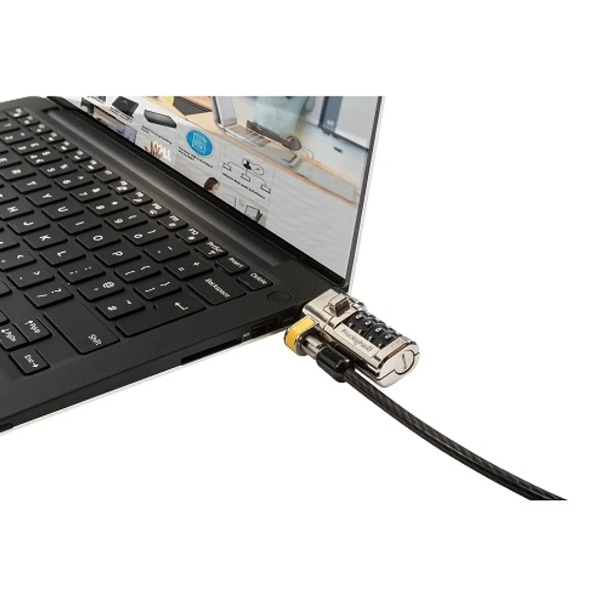Dell 461-AAEU ClickSafe kombinációs zár minden biztonsági slothoz 1,8 m #1