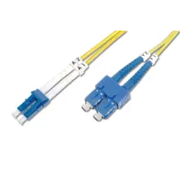 Assmann dk-2932-01 lwl patchkábel 1 m singlemode lc-sc os2 9 um duplex #1