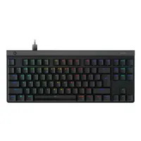 Logitech 920-012872 G515 TKL vezetékes mechanikus billentyűzet alacsony profilú GL kapcsolók 1,3 mm aktiválás LightSync RGB PBT sapkák 1,8 m kábel