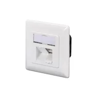 Assmann DN-9002-N Cat5e moduláris falialjzat árnyékolt RJ-45 fehér 80x80 mm