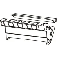Zebra P1027135-044 Elülső keret adagoló készlet direkt termál kompatibilitás GX420d 1 db