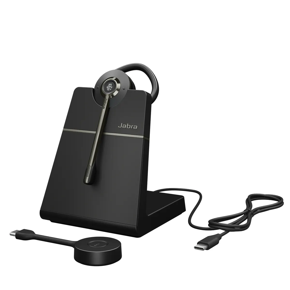 Jabra 9655-475-111 Engage 55 SE Vezeték nélküli autó- és otthoni használat 40-16000 Hz Fekete #1