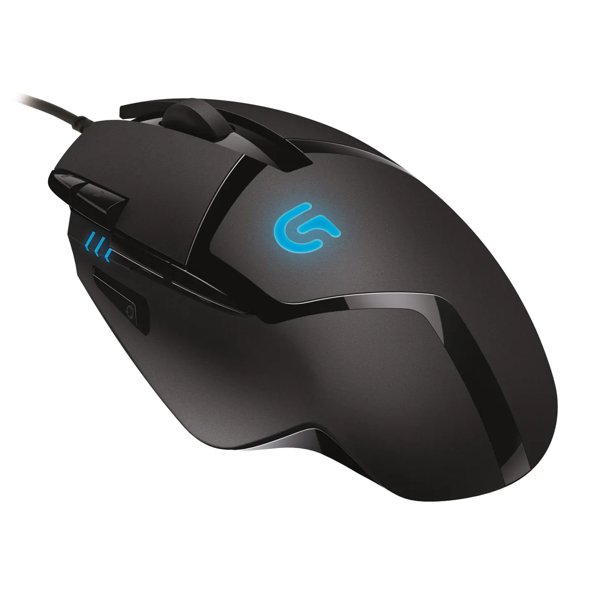 Logitech 910-004067 G402 Hyperion Fury optikai egér USB 4000 DPI 1 ms válaszidő 8 programozható gomb fekete #1