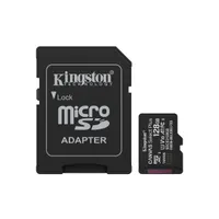 Kingston SDCS3/128GB Canvas Select Plus Gen3 microSDXC U1 V10 A1 150MB-per-s adapterrel