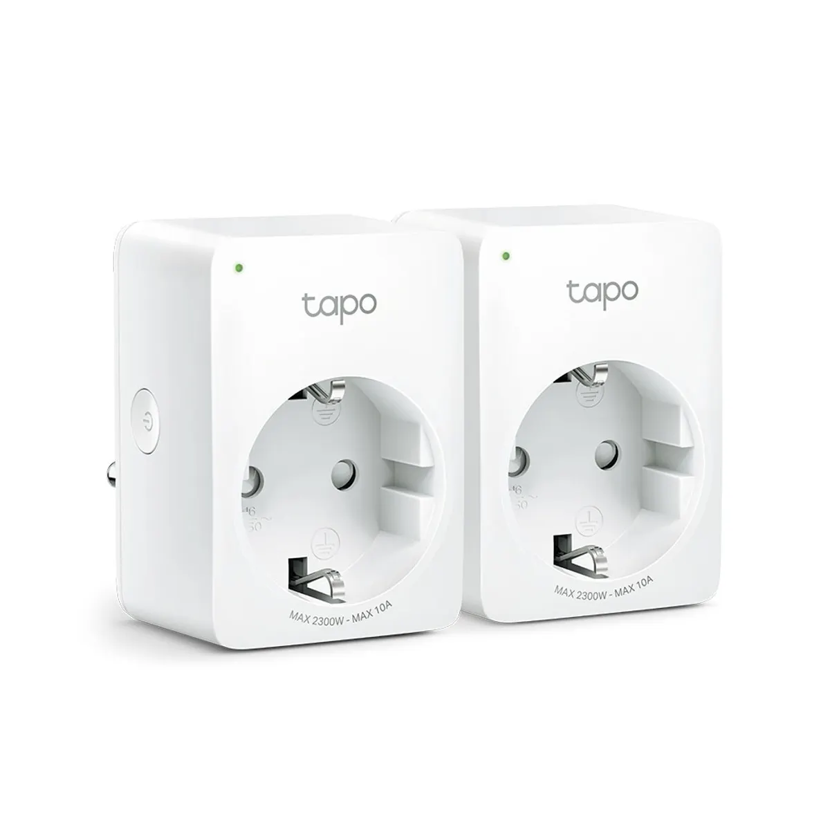 TP-Link TAPO P100-2PACK okos dugalj 2.4 GHz Wi-Fi BT onboarding 10 A 2300 W #1