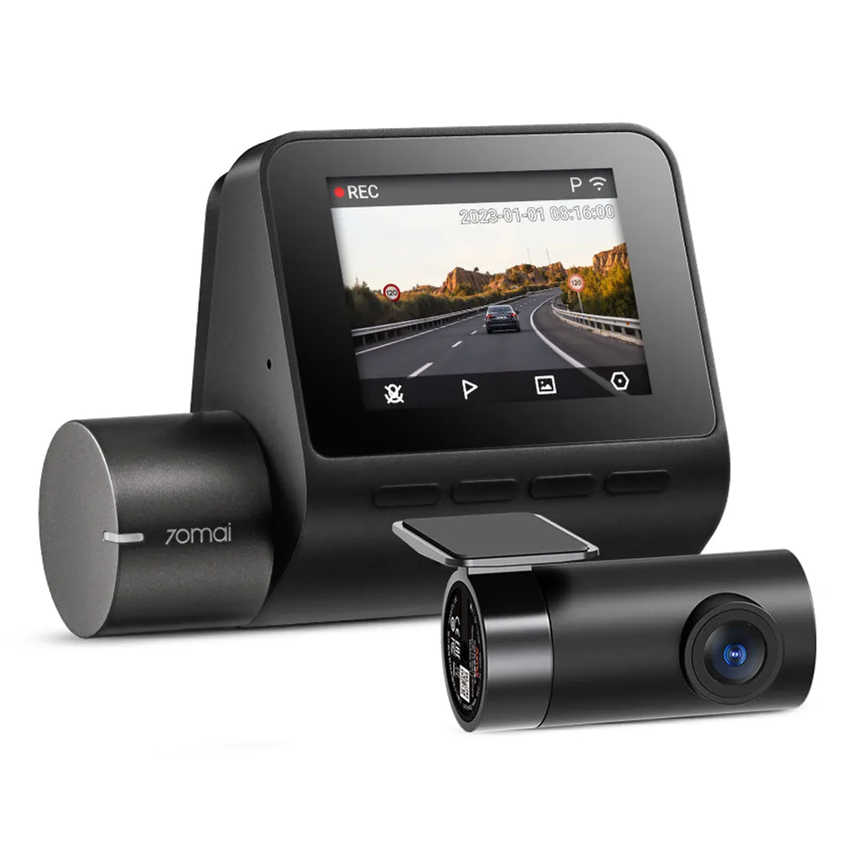70mai XM70MAIDCA2001SET A200-RC11 Full HD 1080p 130° IPS 2" MicroSD 128GB #1