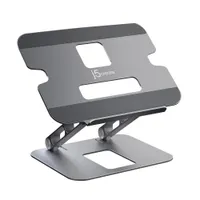 J5create JTS127-N több szögben állítható notebookállvány alumínium, szín: fekete és szürke, méretek: 226 x 53 x 290 mm