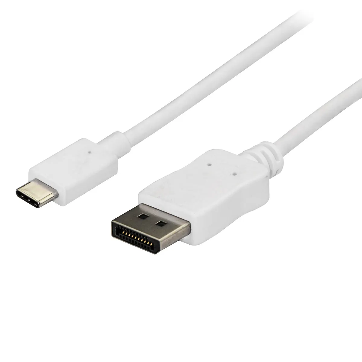 Startech.com CDP2DPMM6W USB-C to DP kábel 1,8 m fehér #1