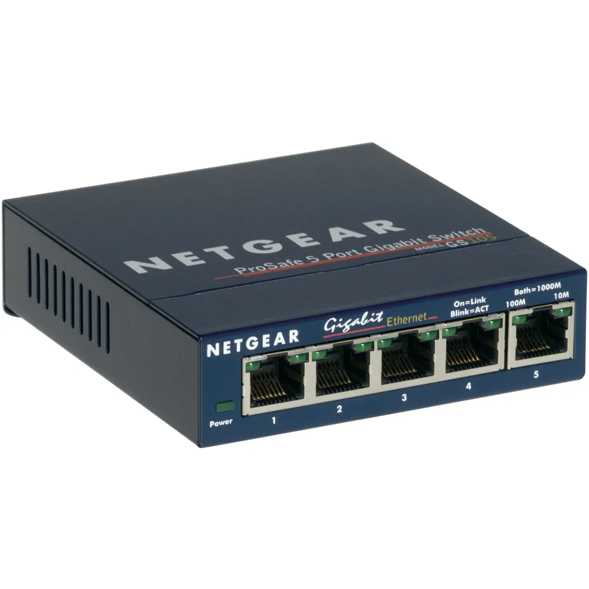 Netgear GS105GE ProSafe 5-portos gigabit asztali switch nem menedzselhető #1