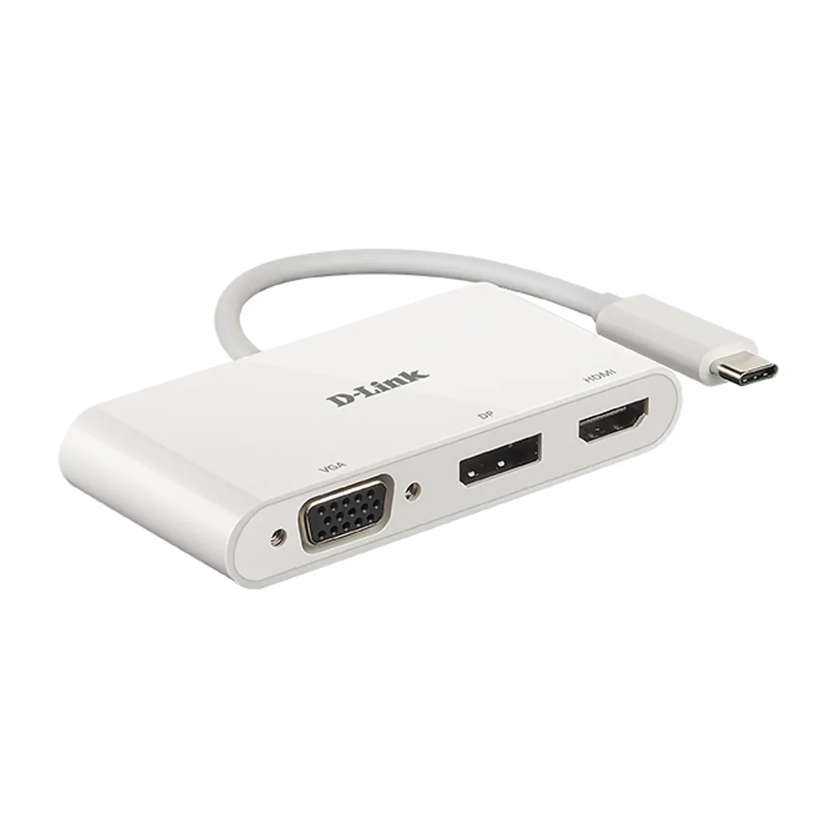 D-Link DUB-V310 dokkoló állomás HDMI VGA DisplayPort USB-C USB-A #1