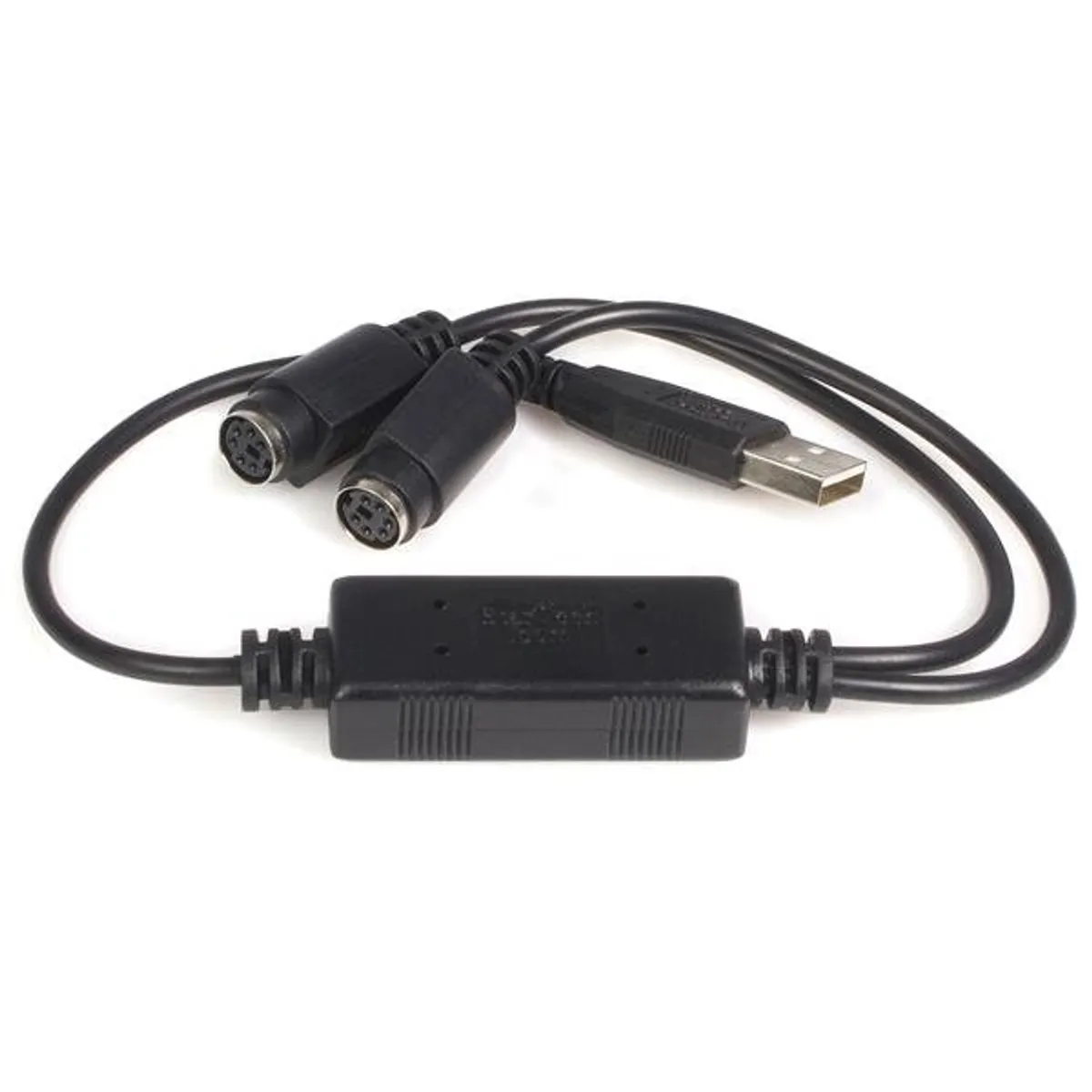 Startech.com USBPS2PC USB-PS2 adapter 0,435 m fekete rohs #1