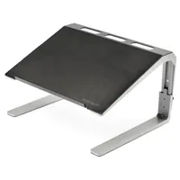 Startech.com LTSTND Állítható laptop állvány Fekete ezüst anyag alumínium acél magasság állítás 185-235 mm szélesség 357 mm mélység 318 mm