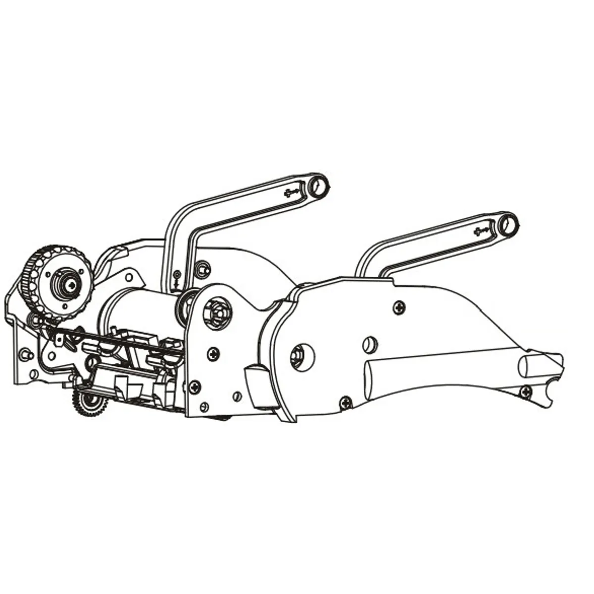 Zebra P1027135-046 KIT RIBBON CARRIAGE 203 DPI GK420t GX420t #1